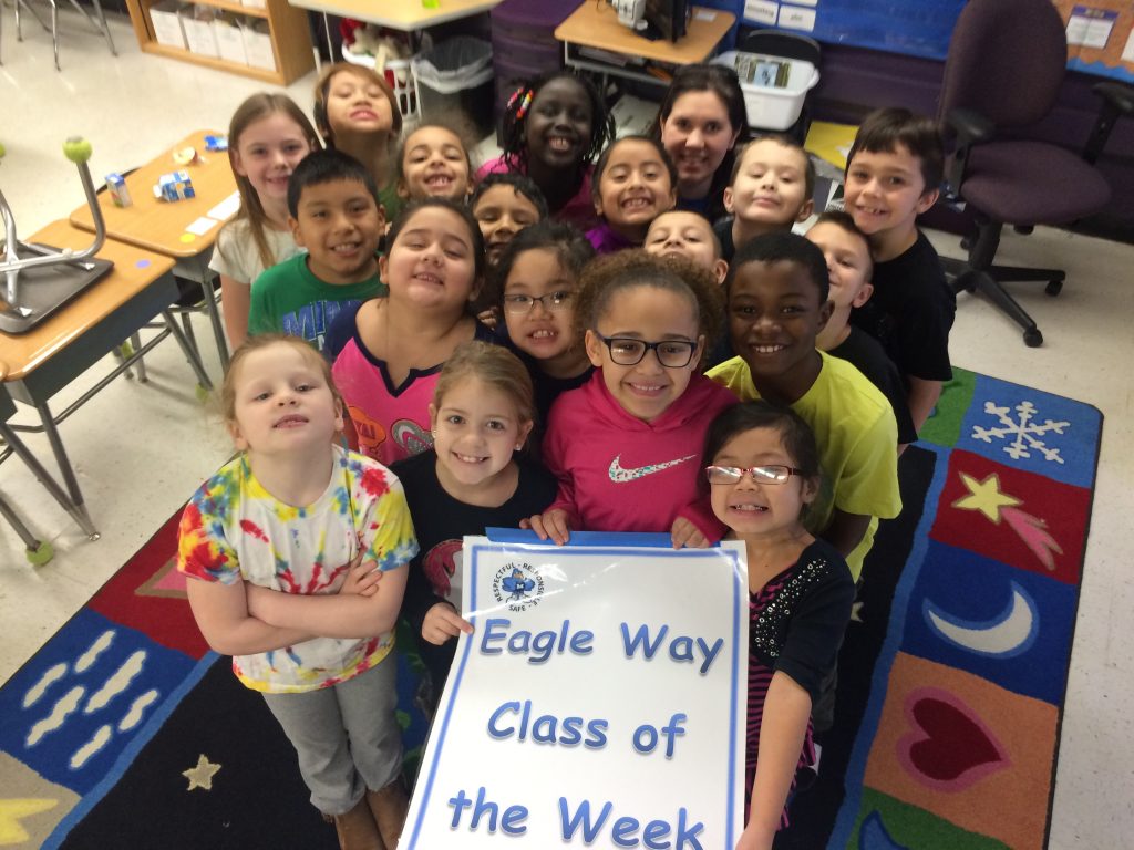 2nd Graders Show the Eagle Way! - McKinley Elementary School