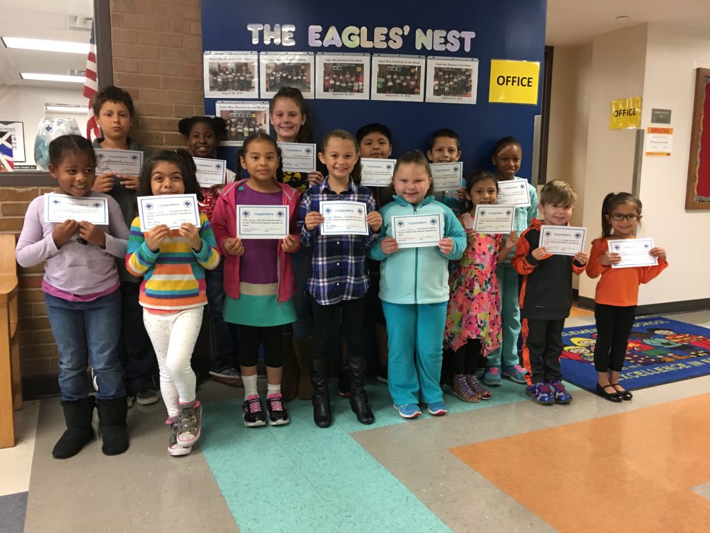 Eagle Way Students of the Week! - McKinley Elementary School